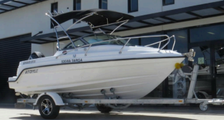 Reflex 520SC on boat trailer